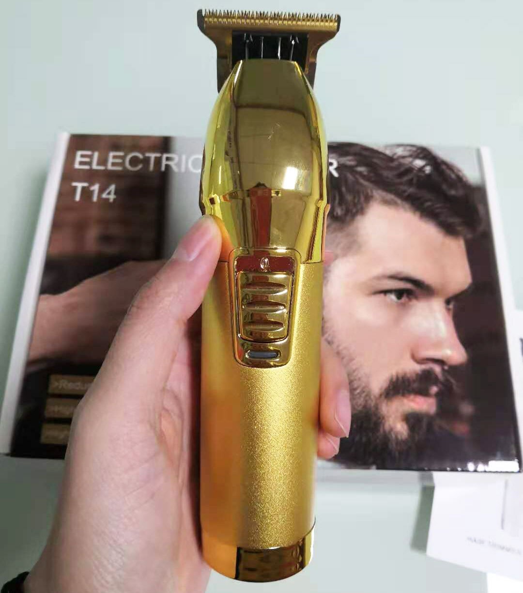 Cordless Outliner Hair Trimmer Hair Clipper Beard Barber Shop Rechargeable Hair Cutting Machine Can Be Zero Gap