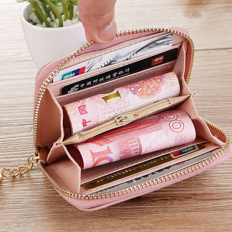BOTUSI Women's Wallet Small Cartera Mujer Purse Women Wallets Cards Holder Coin Wallet Zipper Clutch Coin Purse Credit Card