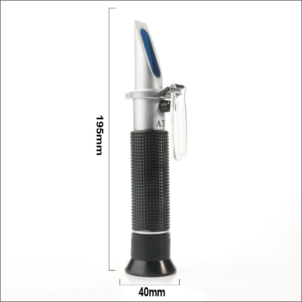 RZ Refractometer Salinity Salt Water Meter Auto Refratometro Tester 0-10% Brix Aquarium Handheld Refractometer