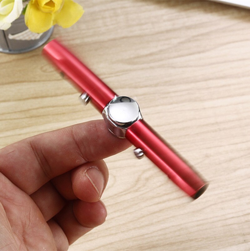 1Set Multi-functional 3 in 1 Fidget Spinning Pen Stress Reducer High Speed and touch screen Hand Spinning Pen for anxiety people