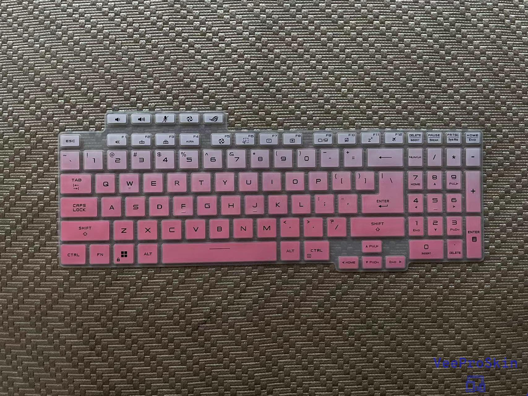 Funda de silicona para teclado de ordenador portátil ASUS ROG STRIX G17 G713RC G713RM G713RW G713R G713QM G713QC G713 G713QR G713QE G713QC G713Q
