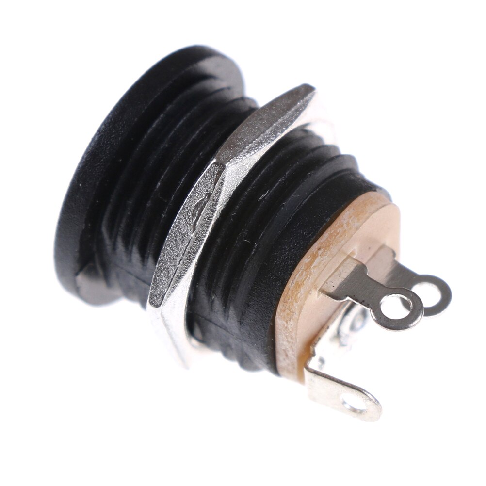10Pcs 5.5Mm X 2.1Mm Dc Power Female Socket DC022 Dc Voeding Jack Socket Vrouwelijke Panel Mount connector Plug Adapter