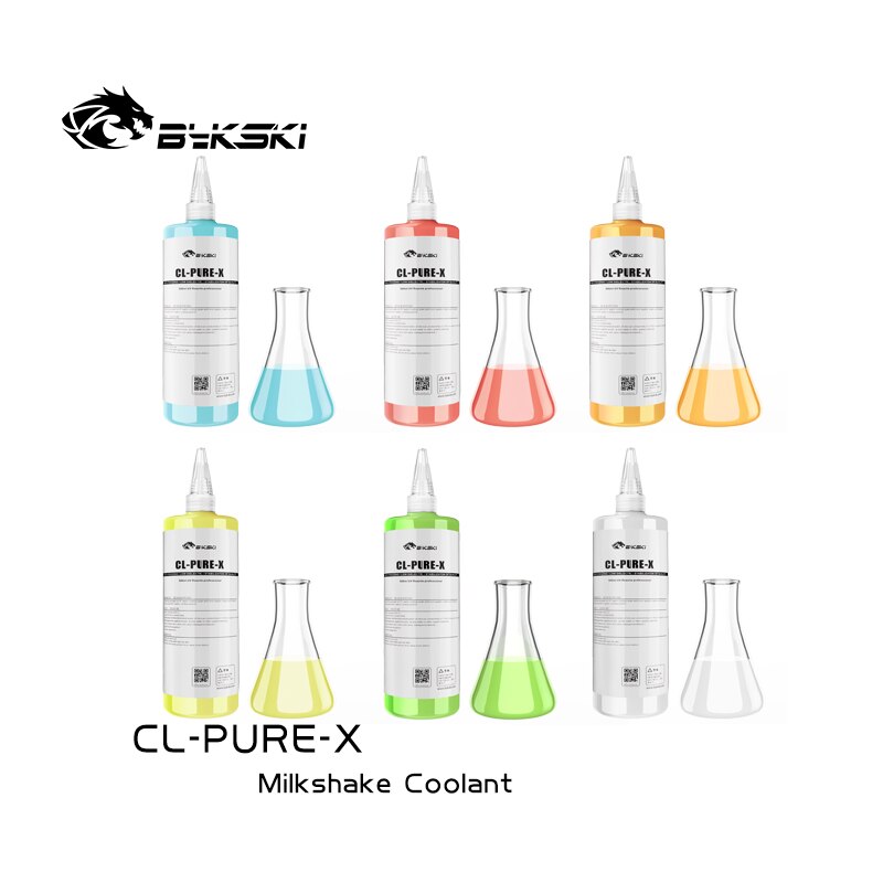 Bykski CL-PURE-X 500Ml Milkshake Waterkoeling Vloeistof Computer Radiator Opaque Anti-Corrosie Thermische Vloeistof