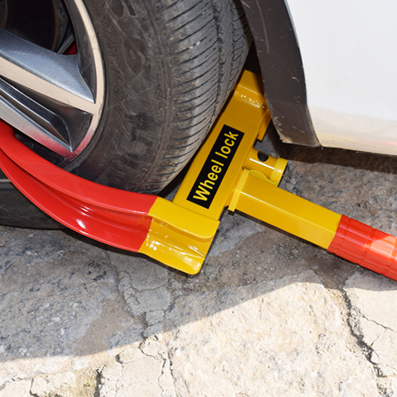 Car tampon wheel lock tires lock tires anti - theft locks car safety protection supplies steel material