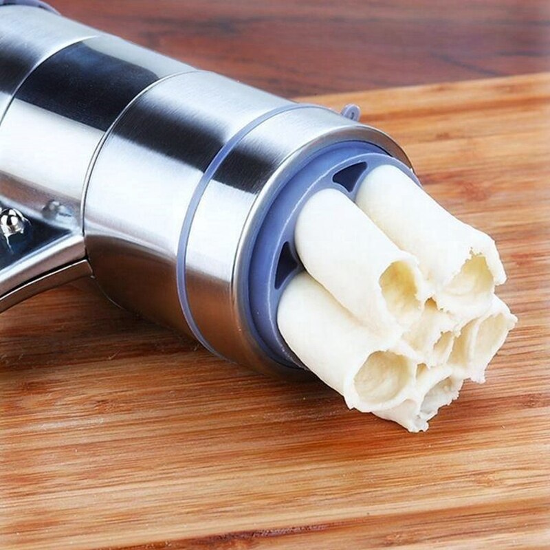 Household Simple and Fully Automatic Mini Mini Manual Manual Dough Pressing Machine Hand Pressure Noodle Machine Mold Artifact