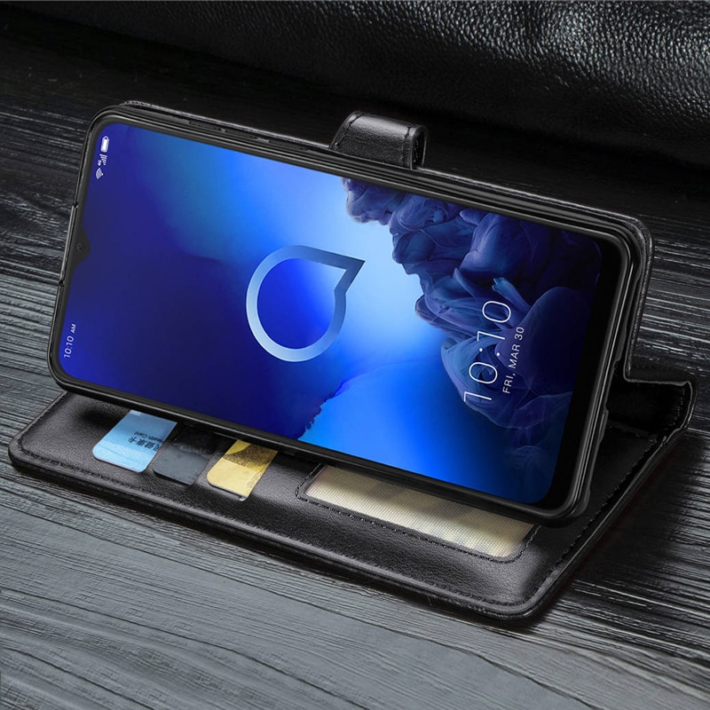 For Alcatel 3X Case Flip Luxury Leather Wallet Magnetic Adsorption Cover For Alcatel 3X X3 3 X 5048U 5048Y Phone Cases