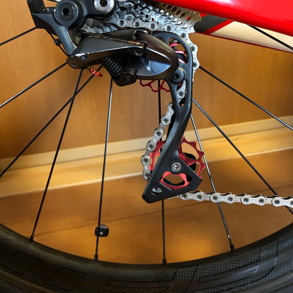 Rear Derailleur MTB Replacement Aluminum Alloy Road Bike 11T/13T Guide Cycling Wheel Pulley Bicycle Accessories Parts