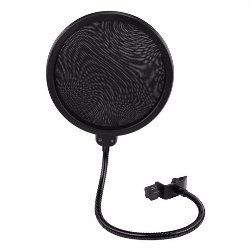 Fangtuosi BM-800 microfone condensador profissional 3.5mm com fio bm800 karaoke microfone para ktv braodcasting cantando reco: only Pop Filter