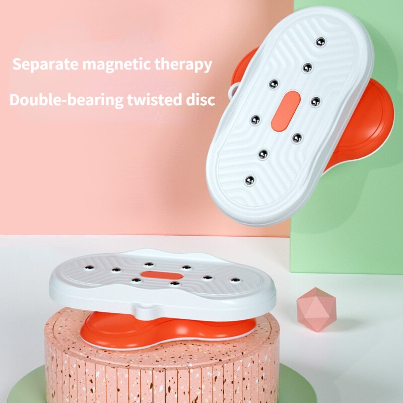 Split Type Waist Disc Home Fitness Twist Bar Thin Waist Hip Hip Twister Fitness Equipment Mute Magnet Waist Twist Machine