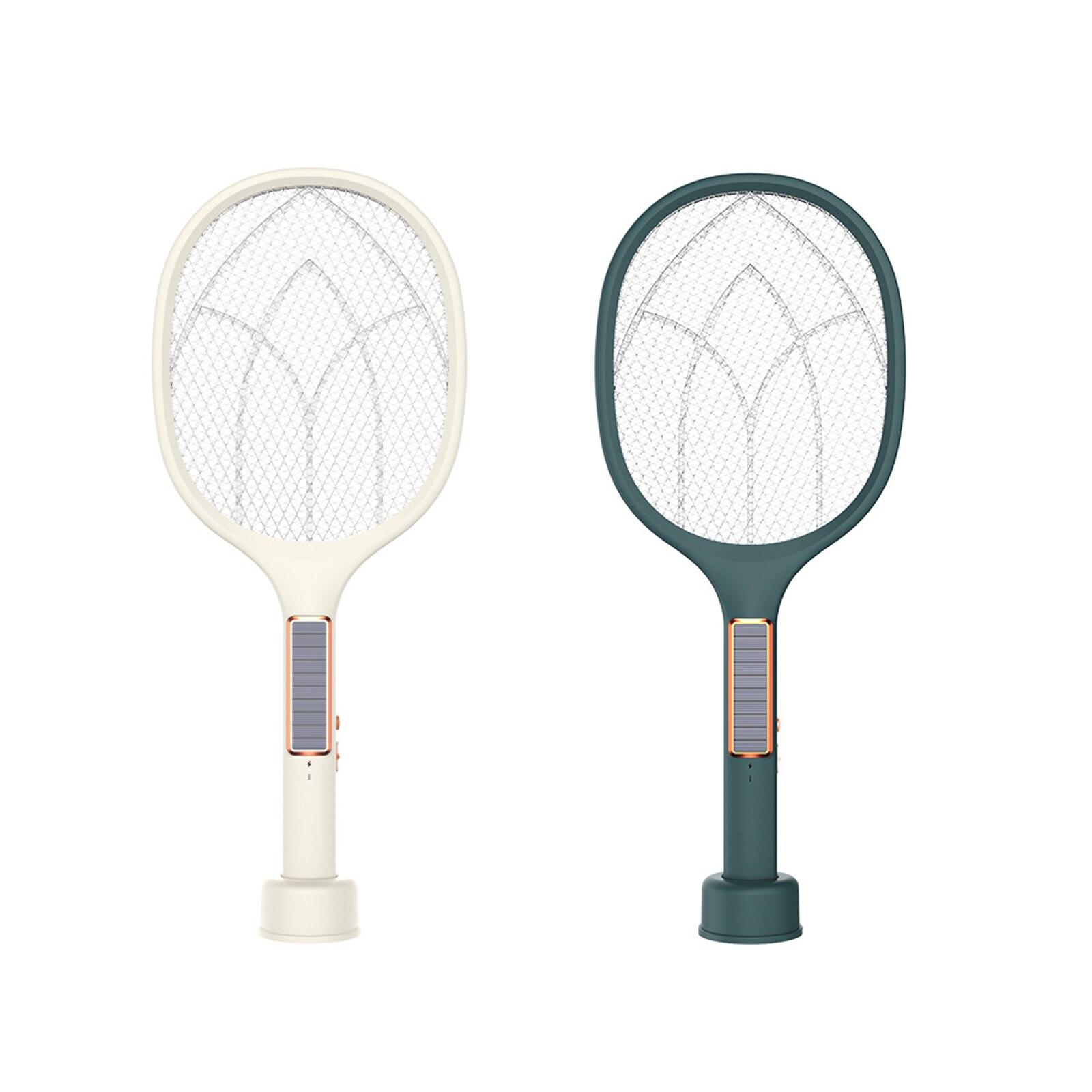 Matamoscas eléctrico recargable por USB, raqueta exterminadora de insectos voladores para el hogar, 1200mAh, insertos, productos de Control de plagas