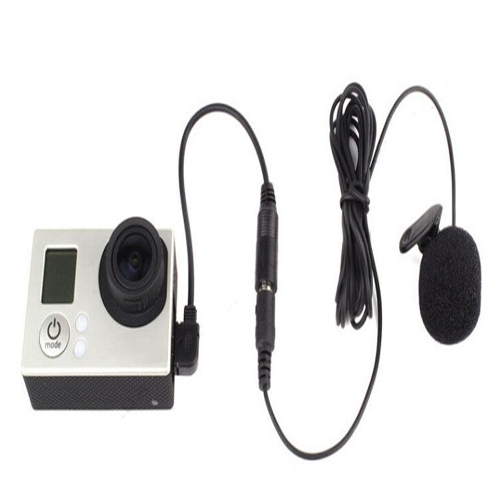 Sport Camera Microphone Line External Microphone M... Vicedeal