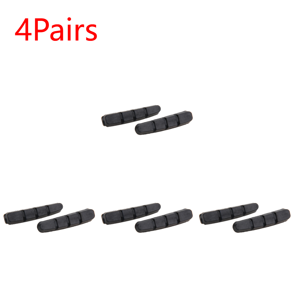1-10 paar racefiets remblokken schoenen voor lichtmetalen velgen Dura Ace Ultegra 105 fiets v remschoen duurzaam rubber fietsremgereedschap: Bourgondië
