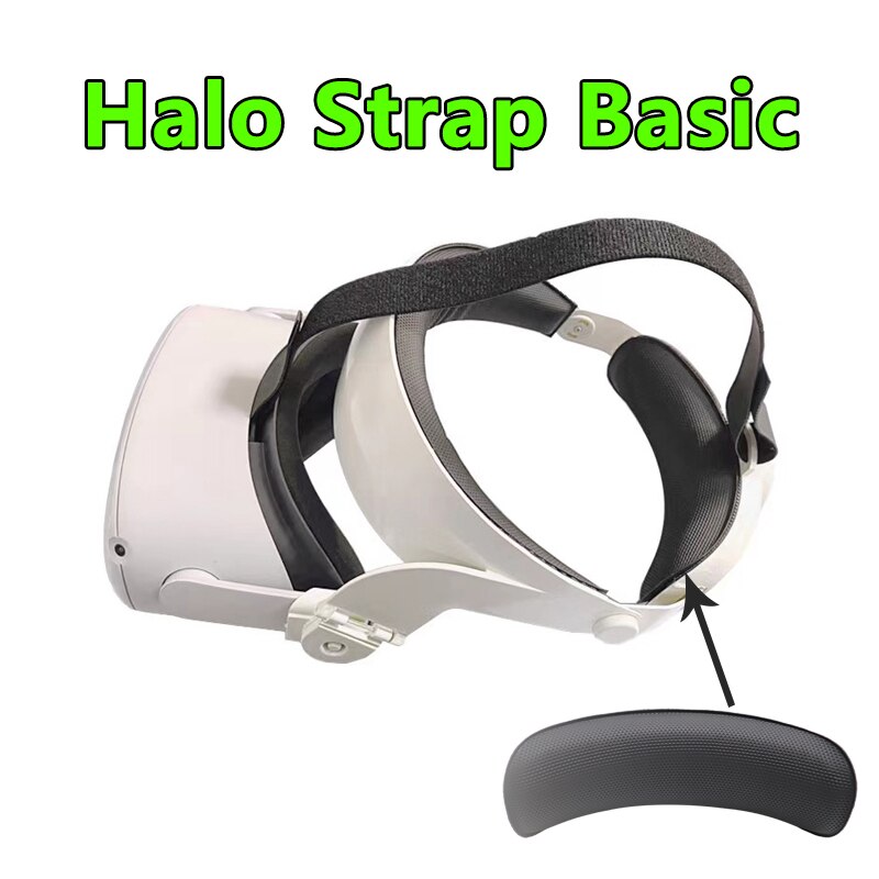 Halo Strap Adjustable for Oculus Quest 2 VR Increase Supporting force and Improve Plate Comfort Forehead Quest2 Accessories: Halo strap basic