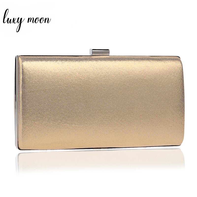 Kvällsväskor silver guld färg dag clutch kvinnlig blå svart bröllopsväska messenger bag kedja axelväska handväska  zd455