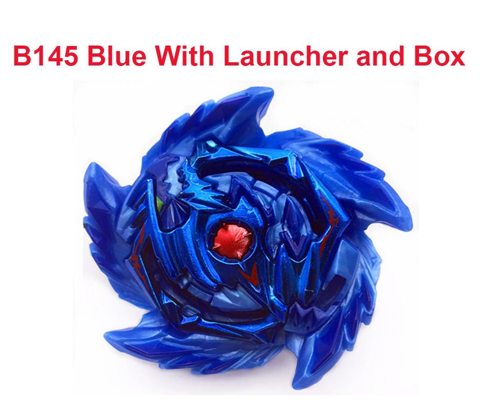 L&#39;ultimo Beyblade d&#39;oro Burst GT B140 B144 B145 con scatola Metal Fusion God Spin Top Toy Boy Gift: b145 blue with box