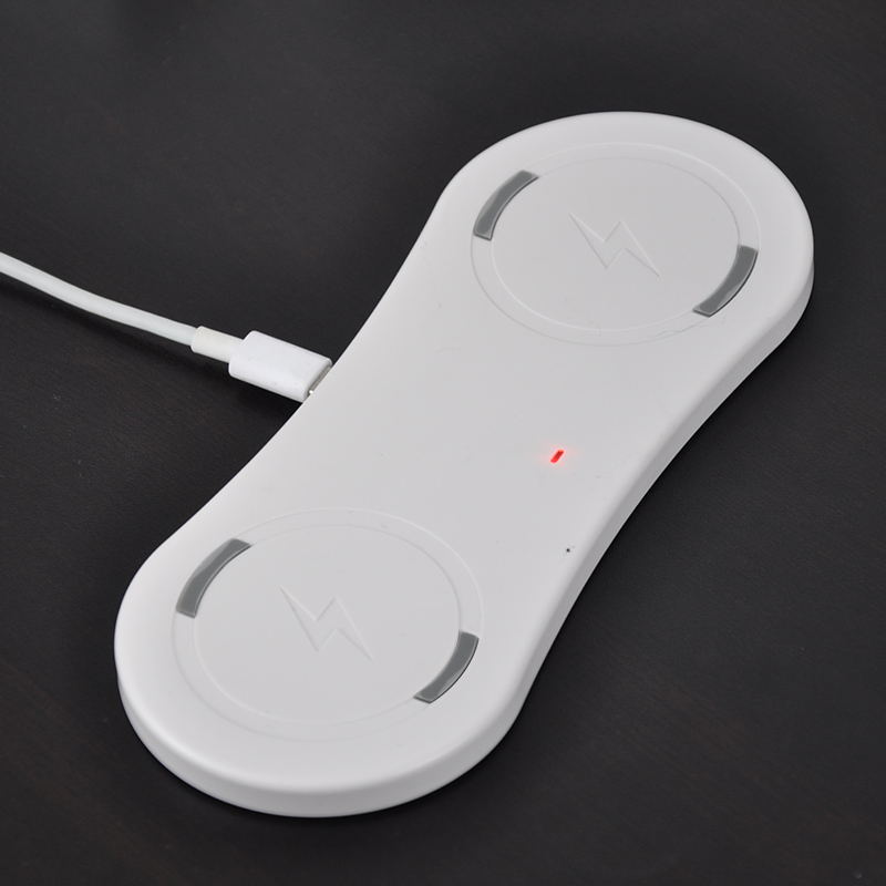 20w max draadloze oplader qi snellader voor iphone 12 voor huawei voor xiaomi laadt twee telefoons tegelijk op
