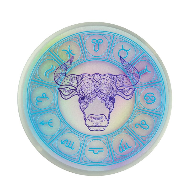 Magic Constellation Wireless Charger 15W Desk Quick Charging Pad Android Phones For Xiaomi Mi 9 Fast Charger With Led Light: Taurus