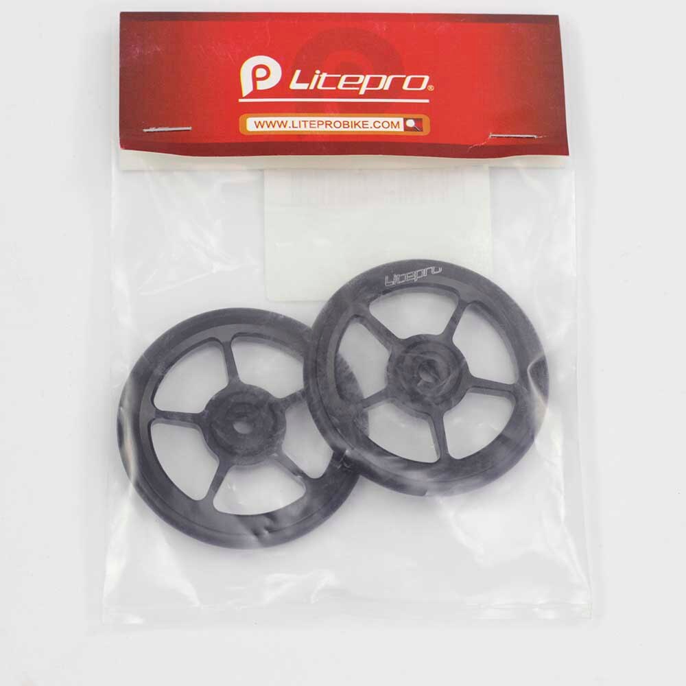 Easy – roues de vélo 57g, Easy wheel et boulons en titane pour Brompton 3 soixante pliable