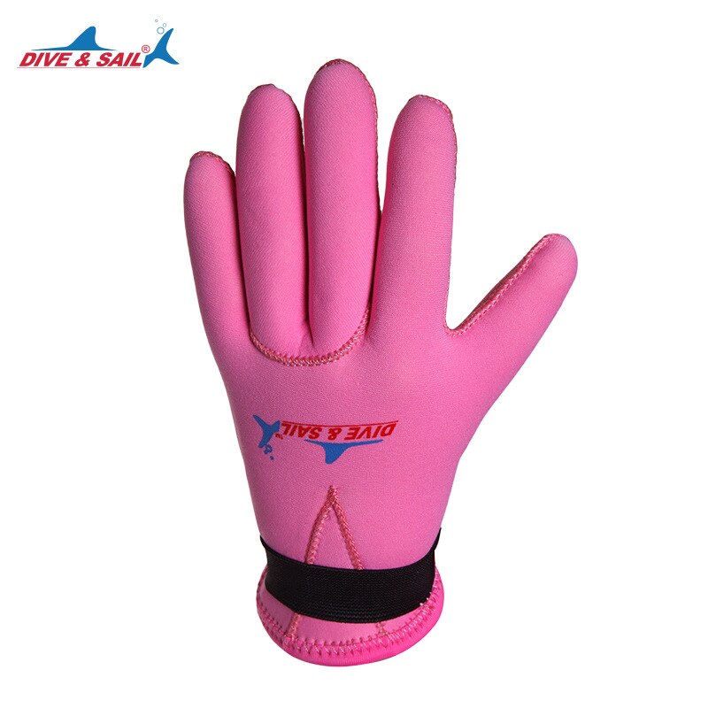 Barn neopreen handschoen 3mm hook & loop hålla varma barn simning dykning segelutrustning surfing dykning snorkling vattenhandskar