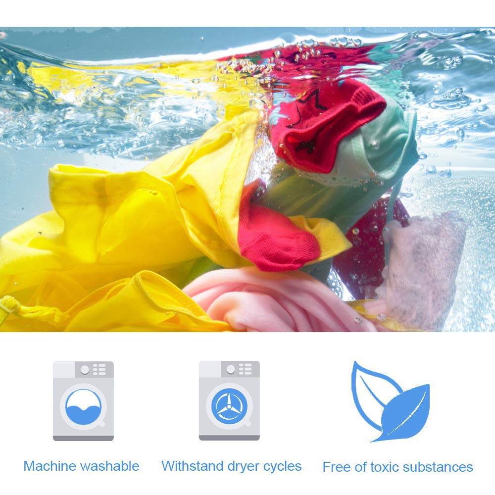 Fimax 5PCS TZe-FA231 Compatible for Brother P touch Fabric Iron on label tape TZe FA231 TZ-FA231 for Brother P-touch Printers