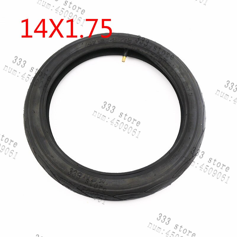 14X1.75 Tires and inner tube fit children bike tyre whole cycling riding Bicycle for 14 inch Kid's Ultralight Folding Bike: out tyre