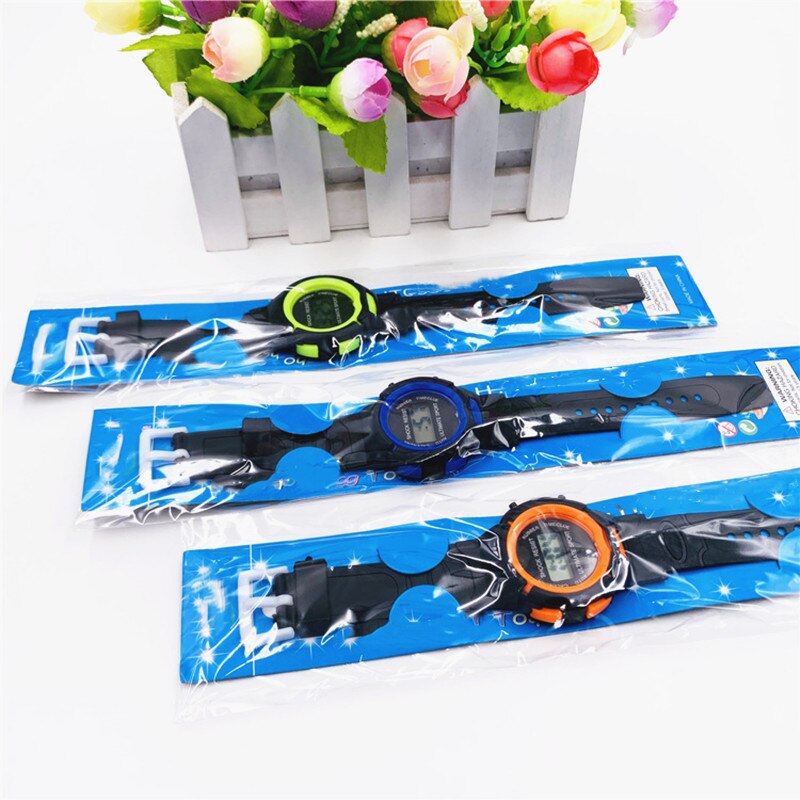 Kinderen Horloge Digital Sport Elektronische Pols Jongens Meisjes Siliconen Led Digitale Sport Verstelbare Pols Kinderen Multifunctionele Klok