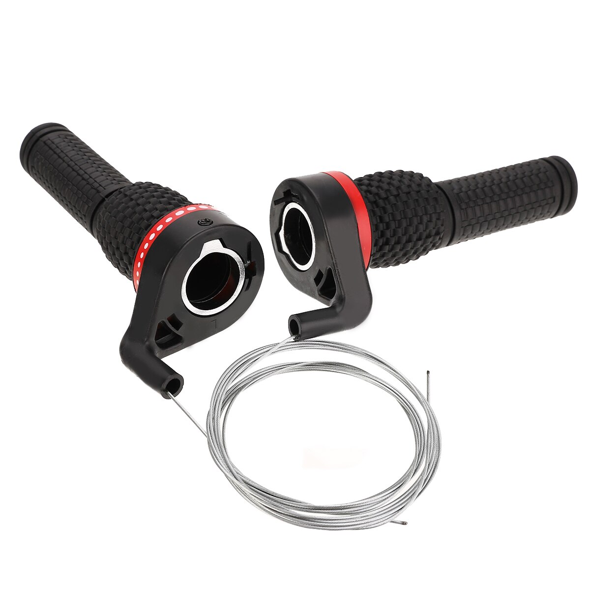 1 Pair Rubber Bicycle Gears Mountain Bike Bicycle Speed Twisted Gear Shifter With Turning Handles Bicycle Accessories