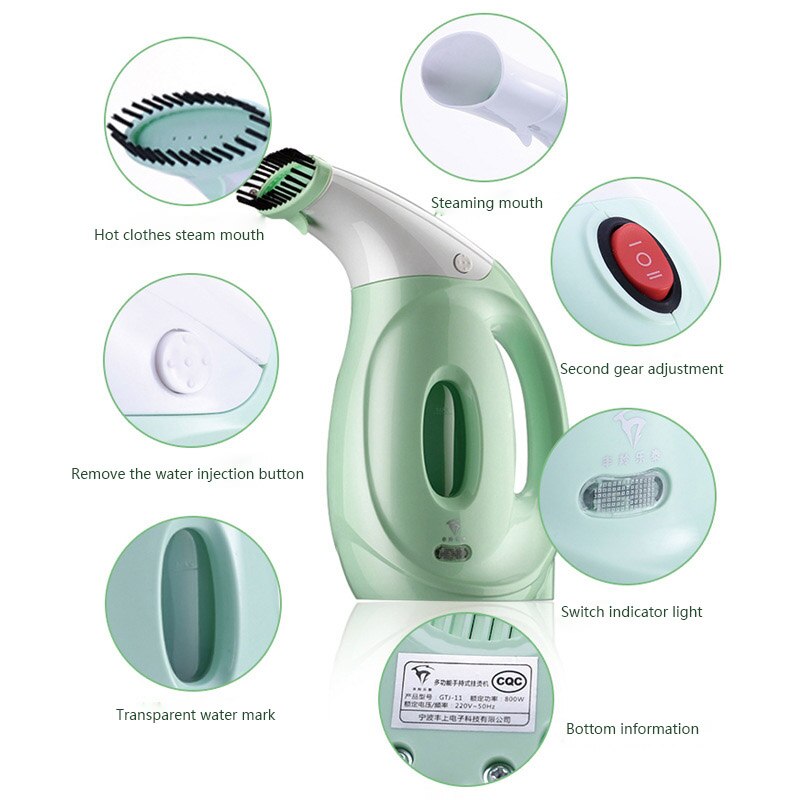 ITAS1211 Mini Handheld Hanging Ironing Machine Steam Brush Convenient Artifact Steam Presses