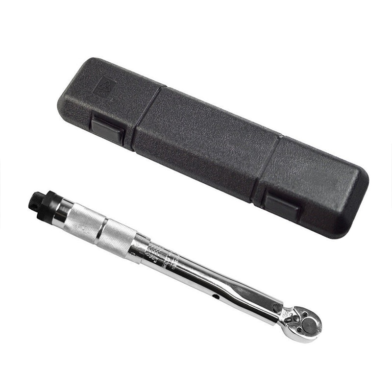 1/4 llave de Torque de 5-25 Nm de dos vías para mecanismo preciso llave de mano torsiómetro preestablecido de trinquete