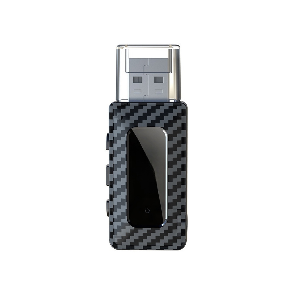 Bluetooth 5.3 Mini USB Auto FM-zender Ontvanger met microfoon Handsfree bellen Carkit Auto Draadloos HIFI Stereo Audio voor FM-radio: Default Title