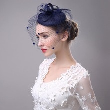 Hochzeit Hüte Für Frauen Elegante Braut Zubehör Fascinator Penny Gittergewebe Hütte Bänder Federn Hochzeit Party Hütte