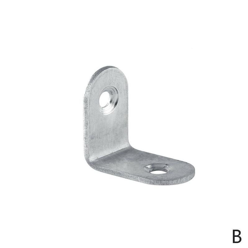 Staal Vormige L Hoek Beugel Plank Ondersteuning Haakse Metal Voor Meubels Tool Nagelezen F6F2: HZPAE6FB
