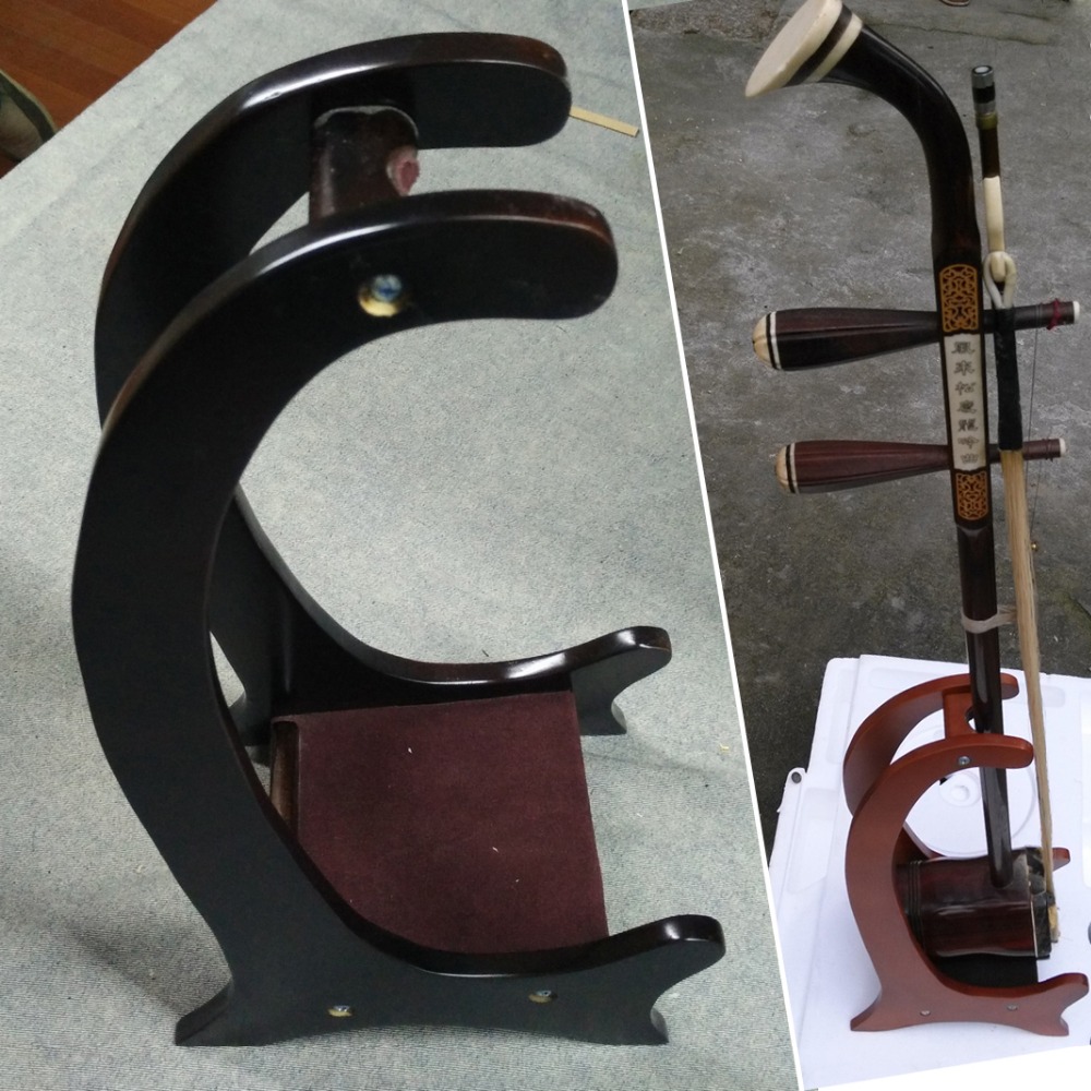 wooden rack erhu, stents, stent musical shows, erhu fixed stand, base, erhu wooden shelves, paste leather,