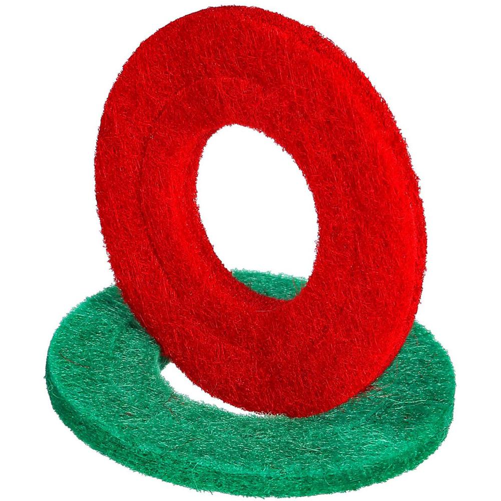 30 pcs Battery Terminal Anti Corrosion Fiber Washers Battery Terminal Protector Pads Automobile Fiber Washers Green/Red
