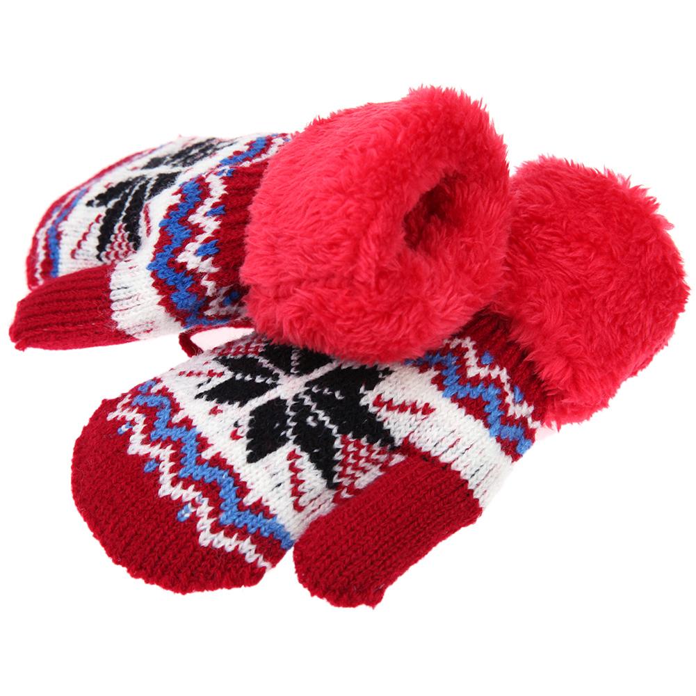 Elastische Ski Verdickt Handschuhe lässig Herbst Warme unisex Gestrickte Modische freundlicher Nachahmung Lamm Vlies Hand Wärmer