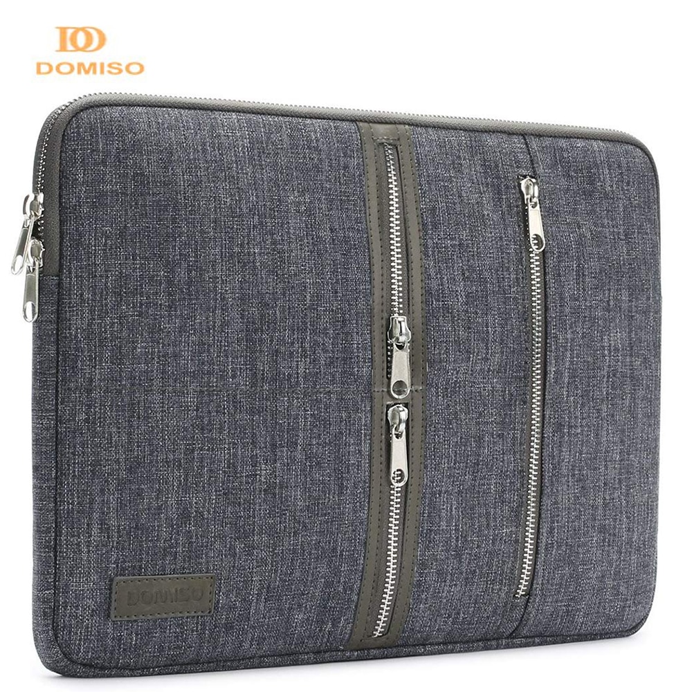 DOMISO , bolso para portátil a prueba de golpes para Macbook Air, funda para ordenador portátil de 10 "11" 13 "14" 15,6 "con cremallera, funda para ordenador portátil