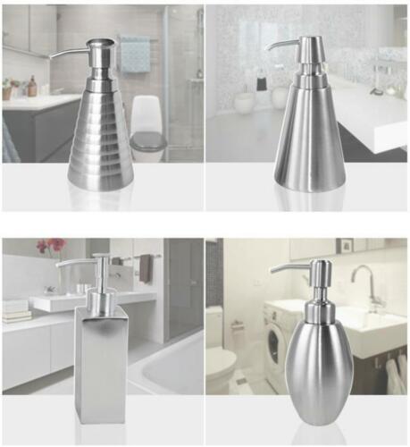1pcs x 304 Stainless Steel Soap Dispenser Polish Kitchen Sink Liquid Pump for Lotion Replacement Jars Bottles Accessories