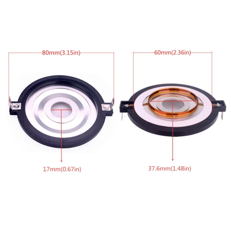 2pcs Replace Diaphragm For Beyma CP21, CP21F, CP22, CP25 Tweeter CP22DIA 16 ohm and 8 ohm