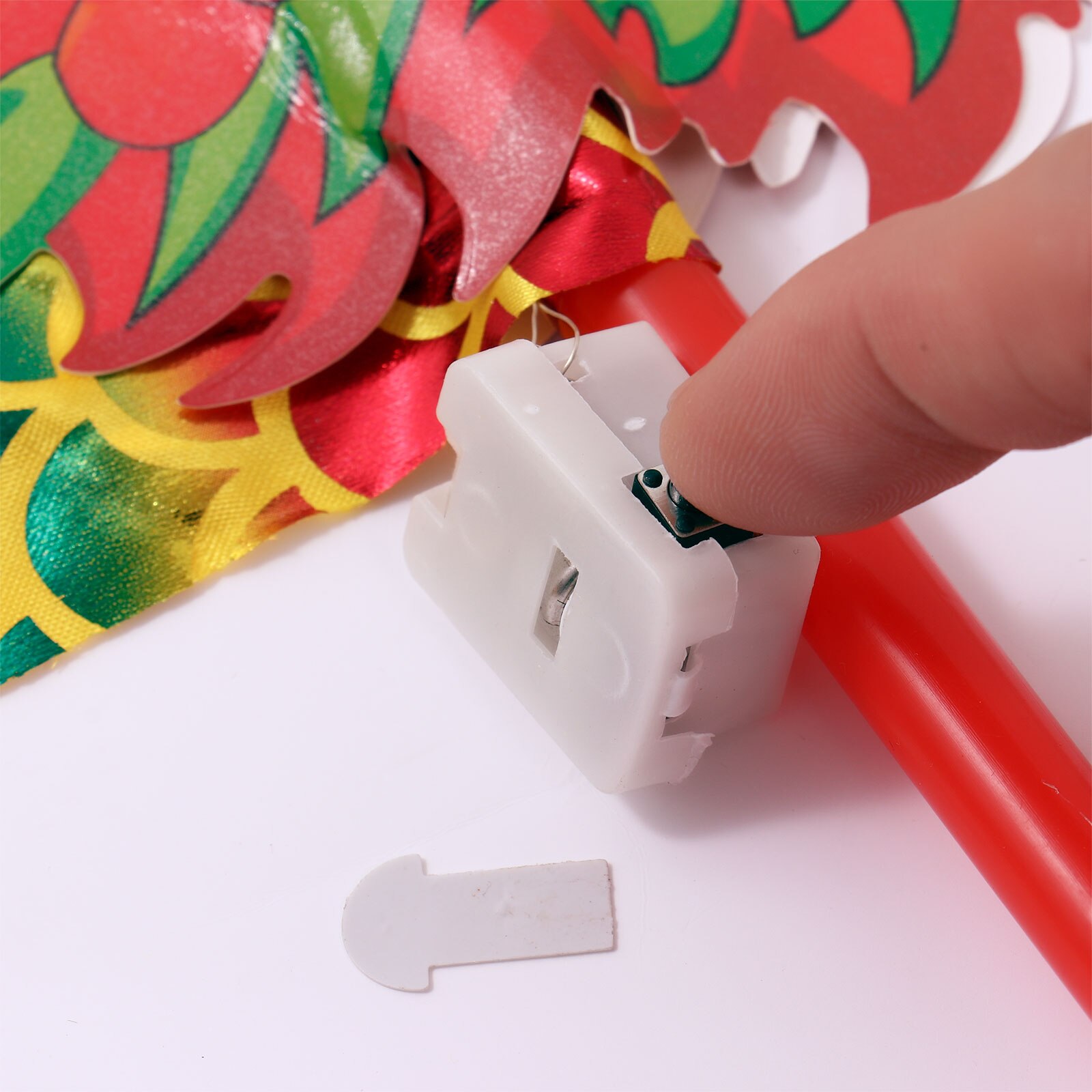 2 Stuks 1M Kleurrijke Dragon Lint Led Licht Dans Ritmische Lantaarn Lint Wands Staven Stok Prestaties Props Voor Dansen marching