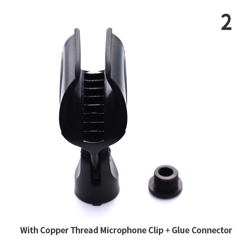 Portable Microphone Holder Universal Microphone Clip ForShure Mic Holder Handheld Microphone Wireless/ Wired: B