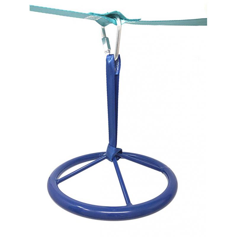Kinderen Outdoor Play Sport Apparatuur Kinderen Ninja Wiel Met Veiligheid Karabijnhaak, 10.63X10.63 Inch