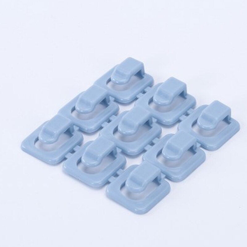 Self-adhesive Wire Organizer Holder Desk Cable Clip Home Electric Wire Wall Portable Immobilization Accessories Clip Buckle: D