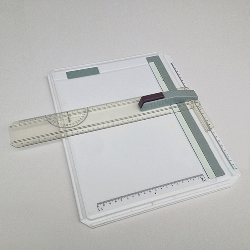School Supplies A3 Drawing Board Table with Parallel Motion Ruler Protractor and Adjustable Angle Draftsman Art Painting