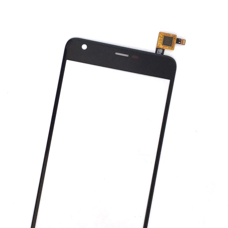 For Highscreen Easy XL/XL Pro Touch Screen Digititer Touch Panel Glass Black Color with free 3m stickers