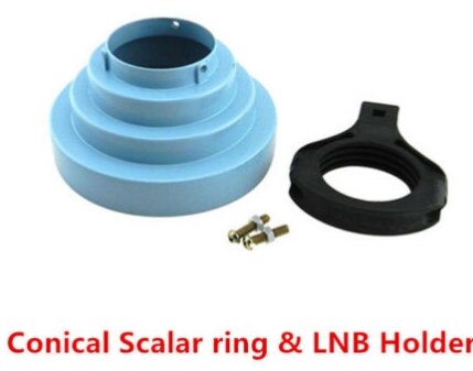 Special high-efficiency Conical Scalar Ring with 65MM diameter for Ku antenna receiving c-band