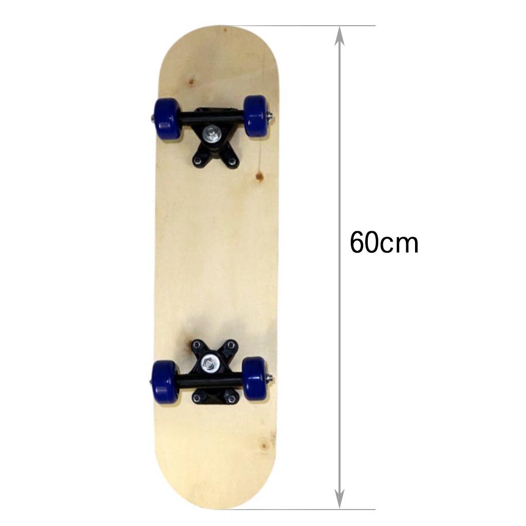 Kinder ahorn doppel-seitige blank board DIY hand-gemalt skateboard graffiti vier-rädern skateboard straße pinsel straße 60cm