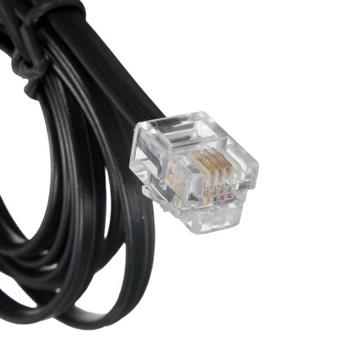 RJ11 6P4C Telefoon Kabel Cord Adsl Modem 1 Meter