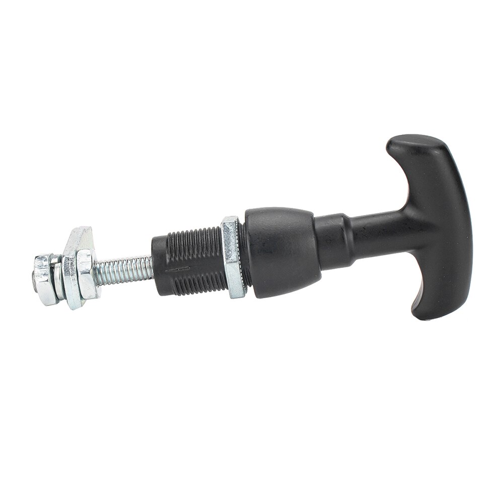 Handle Tool Box Lock Outdoor Anti-resistance Repairing Zinc Plated Foldable T Shape Parts for Trailer Camper RV Toolbox
