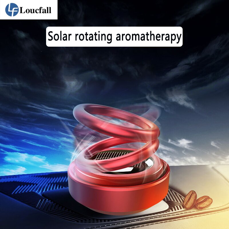 Auto Luchtverfrisser Solar Auto Parfum Geur Auto Rotatie Air Aromatherapie Aroma Voor Auto Parfum Voor Man Auto Accessoires