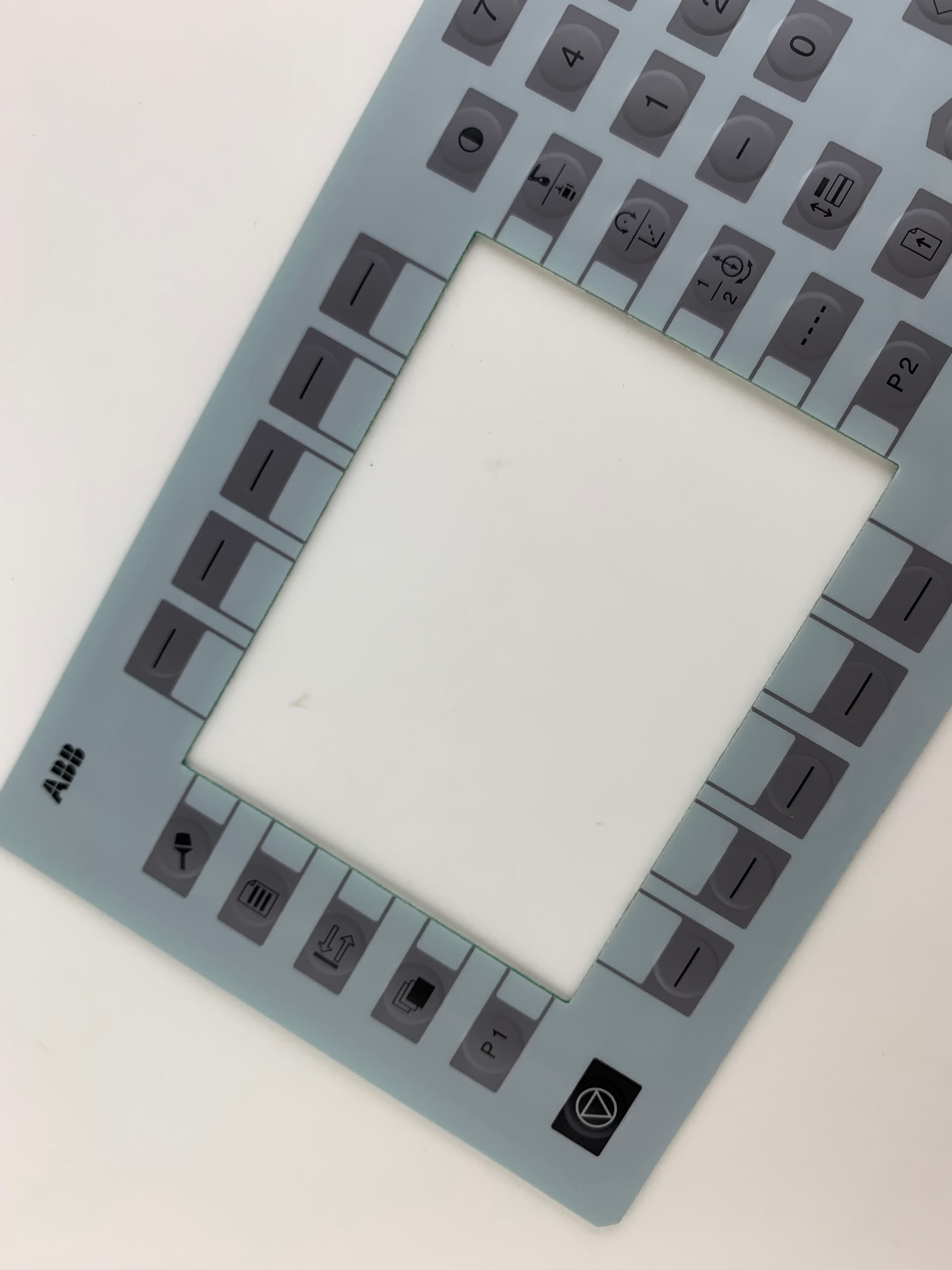 Membraan Toetsenbord Schakelaar voor ABB ITEM: TPU2 ART. NR: 3HNE 00028 Teach Hanger ABB TPU2 3HNE00028 Membraan Toetsenbord Reparatie
